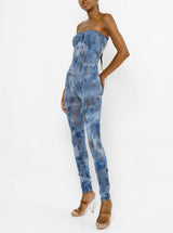 Yalda Suit Blue Jeans