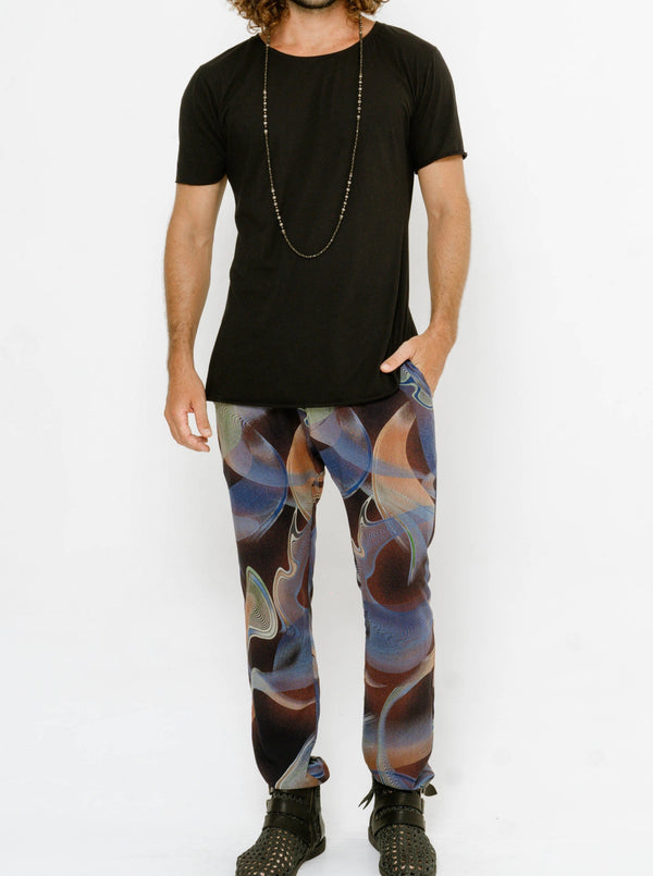 MEN PANT - SPACE BLUE