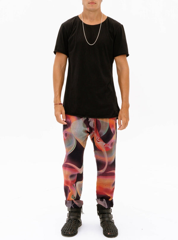 MEN PANT - SPACE RED