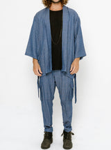 SET KIMONO / CARGO - EDWARD BLUE